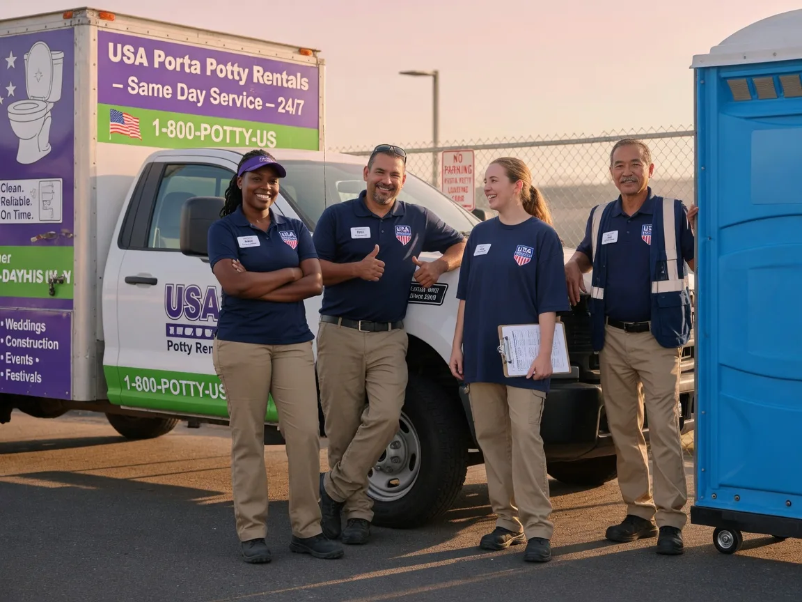 Porta Potty Rental company in Newark, CA